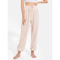 thumbnail image 6 of Women'S Wide-Leg Comfortable Casual Cool Yoga Pants Apricot M, 6 of 7