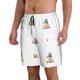 thumbnail image 2 of Fotbe Rabbit Blowing Dandelions Trajes de Baño Estampados para Hombre, Shorts de Verano de Secado Rápido, Ropa de Playa, Bañadores-3X-Large, 2 of 6
