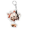 DraggmePartty Anime Genshin Impact Acrylic Pendant Keychain (can be freely combined)
