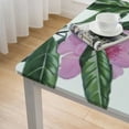thumbnail image 5 of BANET Square Leaf Table Cloth Polyester Cover Decorative for Holiday Kitchen Dining Party white, 5 of 8
