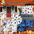 thumbnail image 6 of 36 PCS LED Purple Lighted 3D Bats Halloween Decoration, 5 Sizes & 4 Shapes Removable PVC Bats Sticker, Waterproof Halloween Bat Wall Decor for Home Indoor Outdoor Bedroom Window Door Wall Party Decor, 6 of 7