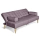 thumbnail image 5 of Sofá Cama de Lino Palo de Rosa Modelo Queen Makora Con Portavasos, 5 of 10
