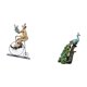 thumbnail image 5 of Figura De Pavo Real Payaso, Estatua, Escultura, Colección, Adorno De Escritorio, Centro De Mesa, Vitrina, Comedor, Dormitorio, Oficina, Sala De Estar, Estantería, Decoración Del Hogar, Regalo, 5 of 8