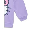 thumbnail image 4 of Hello Kitty Toddler Girls Graphic Crewneck Sweatshirt with Long Sleeves, Sizes 12M-5T, 4 of 6