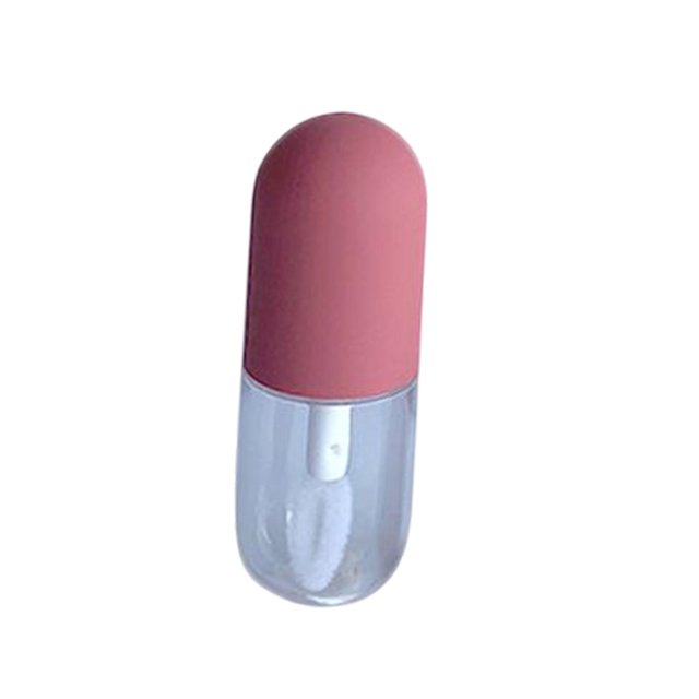 Botellas de brillo labial, con tapa y cepillo Empaque de muestra Mini tubos de bálsamo labial transparentes Botellas de aceite labial para el Día de Estilo A Fernando tubos de brillo de labios