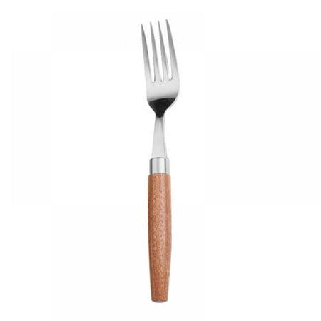 

Wooden Handle Tableware Stainless Steel Smooth Edges Home Kitchen
