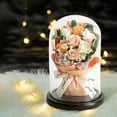 thumbnail image 5 of Soap Flower Dried Flower Bouquet Rose Superior Quality Glass Cover Eternal Flower Gift Box For Xmas Valentine Day Wedding Mom's Day Anniversary, 5 of 5
