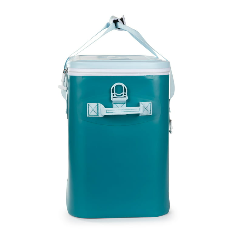 RTIC Soft Pack 40 Blue/Grey Teal Cooler Camping SoftPak Flipper