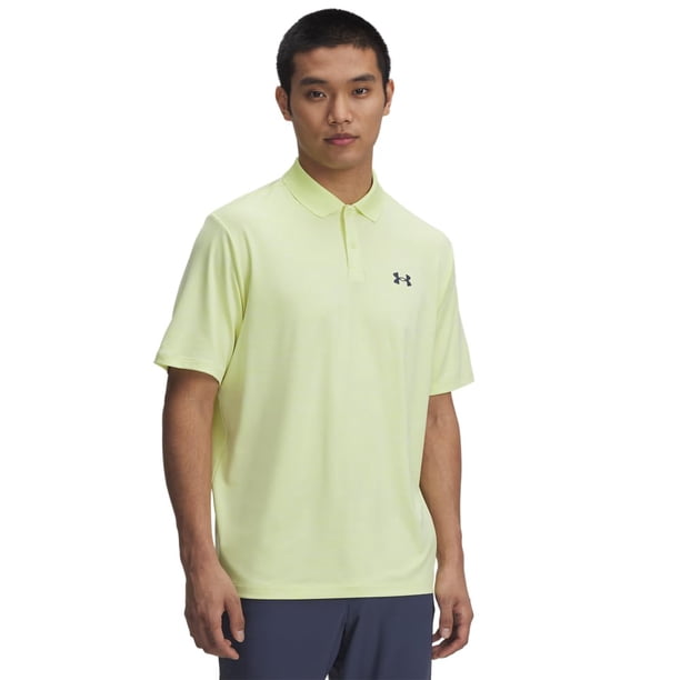 Camisa Polo Under Armour Matchplay para Hombre Talle XL Amarillo Sonic Gris Downpour