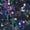Blue Purple, variant on Women's Plus Size Metallic Jacket Sparkle Party Sequin Bomber Jackets 3X Silver