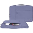 thumbnail image 5 of MOSISO for Macbook Air/Pro 13.3" Laptop Sleeve Briefcase Handbag Multifunctional Polyester Carrying Pouch Zipper Notebook Computer Bag, Lavender Gray, 5 of 5