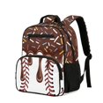 thumbnail image 2 of Aplkyhs Backpack for Students 12-18 Durable 13.5 Inch School Bookbag for Middle High School Teens Outdoor Ice Cream Print, 2 of 7