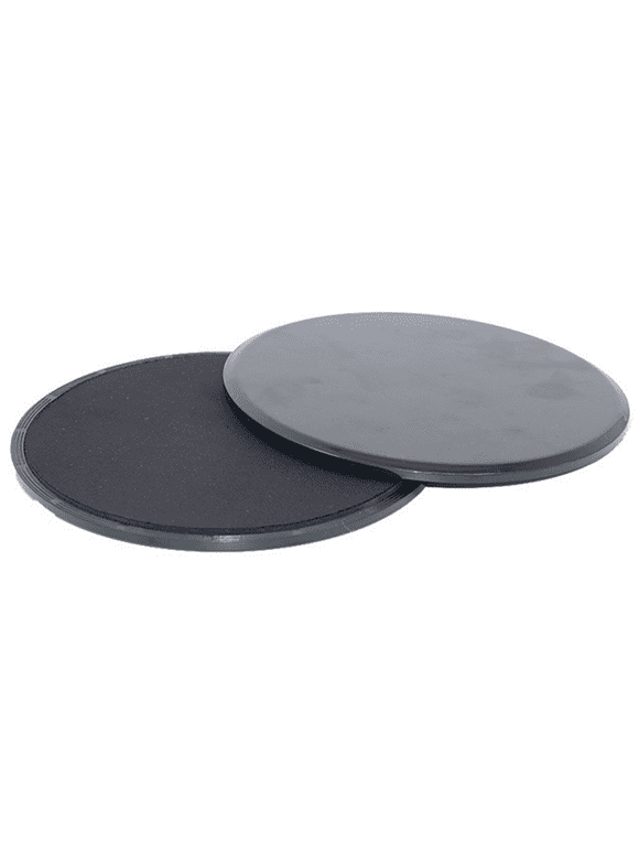 Sliding Discs - Dual Sided Workout Sliders for Carpet & Hardwood Floor - Home Exercise Equipment Fitness Sliders for Women and Men,Black