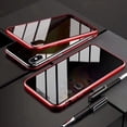 thumbnail image 1 of LAICAIW Screencloak for iPhone Case, 14 Pro Max, Emberless Screen Cloak for iPhone Case, Anti Peep Magnetic Adsorption Metal Bumper (Blue, for iPhone 13 Pro Max) (Color : Red, Size : for iPhone 13 P, 1 of 7