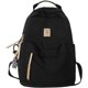 thumbnail image 1 of Mochila Kawaii para Niñas Mujeres Accesorios De Oso Pin Mochila De Escuela Secundaria Universitaria Bolsa De Viaje Informal Liviana para Computadora Portátil-Negro, 1 of 2