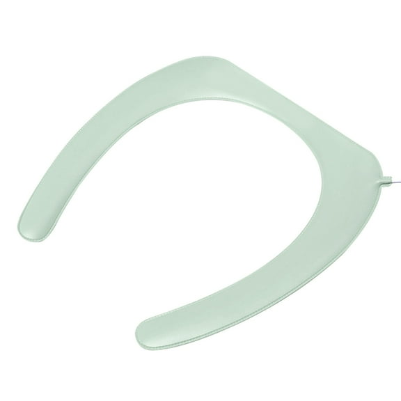 Smart USB Heated Bathroom Warmer Toilet Seat Cover Pads 1 Pack Washable and Reusable Cushion for Winter (Green)