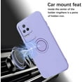 thumbnail image 6 of Compatible with Xiaomi Poco F4 Case Silicone Shockproof TPU Phone Cases for Xiaomi Poco F4 Anti-Scratch Protective Case with Ring (Purple), 6 of 14