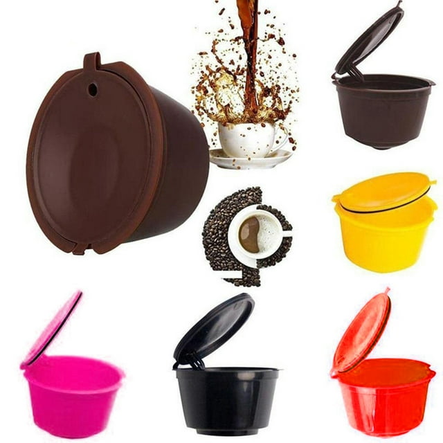 Capsule Filtre à Café en Plastique Réutilisable et Rechargeable pour Dolce Gusto Nescafe