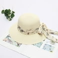thumbnail image 3 of Pxiakgy Beach Sun Straw Hats for Women, Upf 50+ Uv Sun Protection Wide Brim Summer Straw Hat Foldable Packable Roll Up Cap Summer Hats for Women Wide Bongrace Women Straw Beach Hat Little Girl Sun Ca, 3 of 3