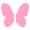 Pink, variant on MRLESS 1 Pair Vintage Butterfly Cabinet Handles and Drawer Knobs for Kitchen Cabinets and Room Dressers Hardware Pulls