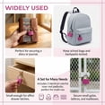 thumbnail image 6 of NOGIS Luggage Lock with Keys 2Pcs Padlock Large Suitcase Lock Luggage Locks Padlocks for Suitcase Backpack Gym Locker Jewelry Box Padlock (42mm, Pink), 6 of 7