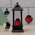 thumbnail image 3 of Lámpara de viento navideña, simulación de carbón negro, lámpara de fuego, chimenea, pequeña lámpara de viento, lámpara de llama, decoración, 3 of 5