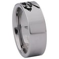 thumbnail image 3 of Firefighter Skull Tungsten Carbide Ring, 3 of 9