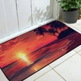 thumbnail image 2 of ONETECH Sunset and Beach Front Door Mat Outdoor Entrance Floor Mat Rug for Home Entrance Outside Entry 19.68*47.24 in, 2 of 6