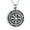 Silver, variant on Cremation Jewelry Viking Runic Compass Urn Necklace for Ashes Ashes Pendant Necklace Keepsake Memory Jewelry Gifts for Women Men