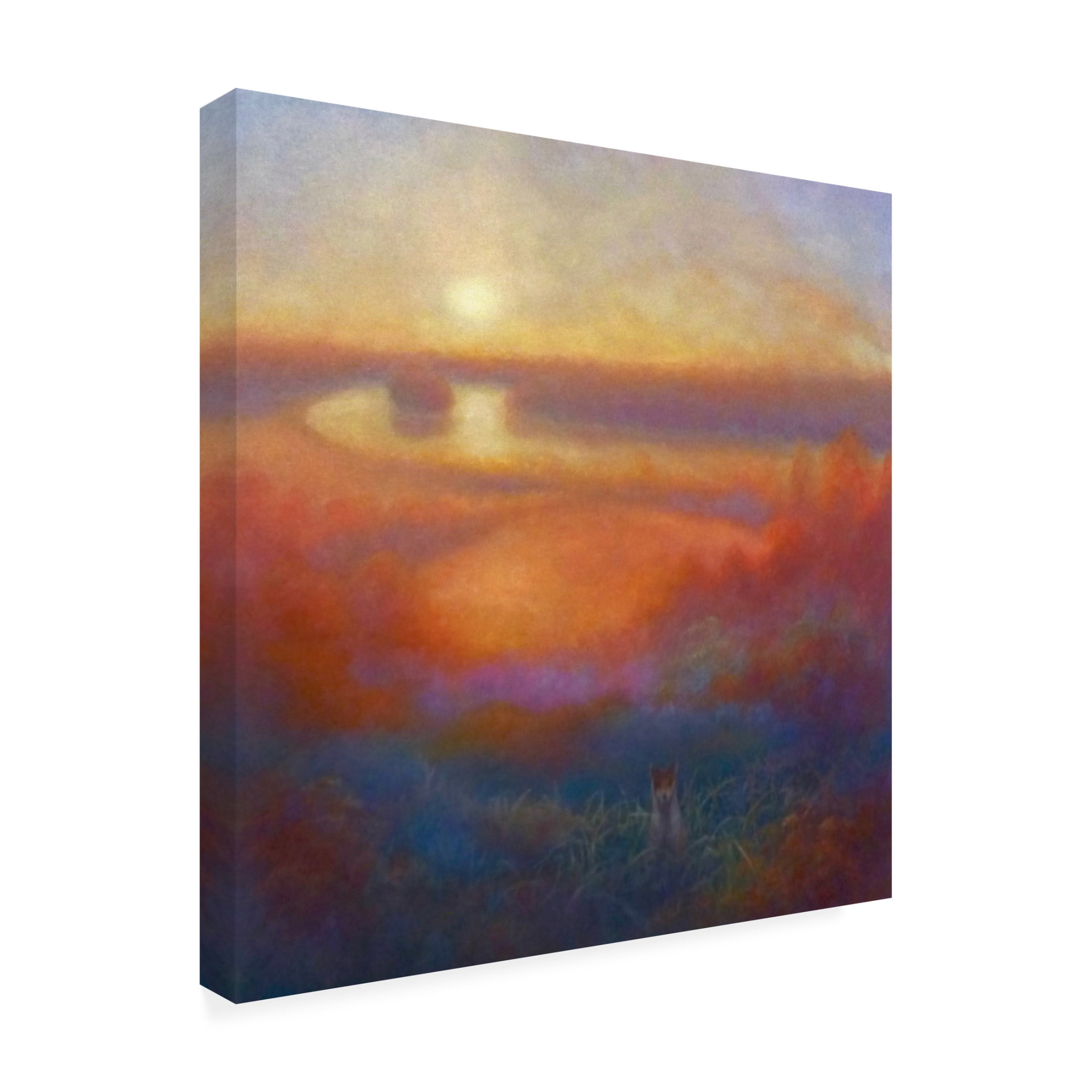 Lee Campbell 'Reynard Cache, 2022' Canvas Art - 24 x 24 Inches