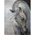 thumbnail image 2 of Great Art Now Shy Grey by Albena Hristova, Framed Wall Art, 23.5W x 28.5H, 2 of 2