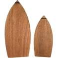 thumbnail image 6 of Wood Hanging Boat Shelf Nautical 3-Tiered Shelves Beach Themed Decorative Bookcase Wooden Wall Art Ornament Display Shelf, 6 of 6