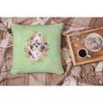 thumbnail image 4 of Carolines Treasures CK4371PW1414 Shih Tzu Puppy Green Flowers Fabric Decorative Pillow  14Hx14W multicolor, 4 of 4