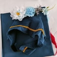 thumbnail image 4 of Girl's Hats Chinese Traditional Doctor Kids Graduation with Floral Unisex Academic Square Mortarboard Adjustable Beach Cap for Girls Boys, 4 of 5