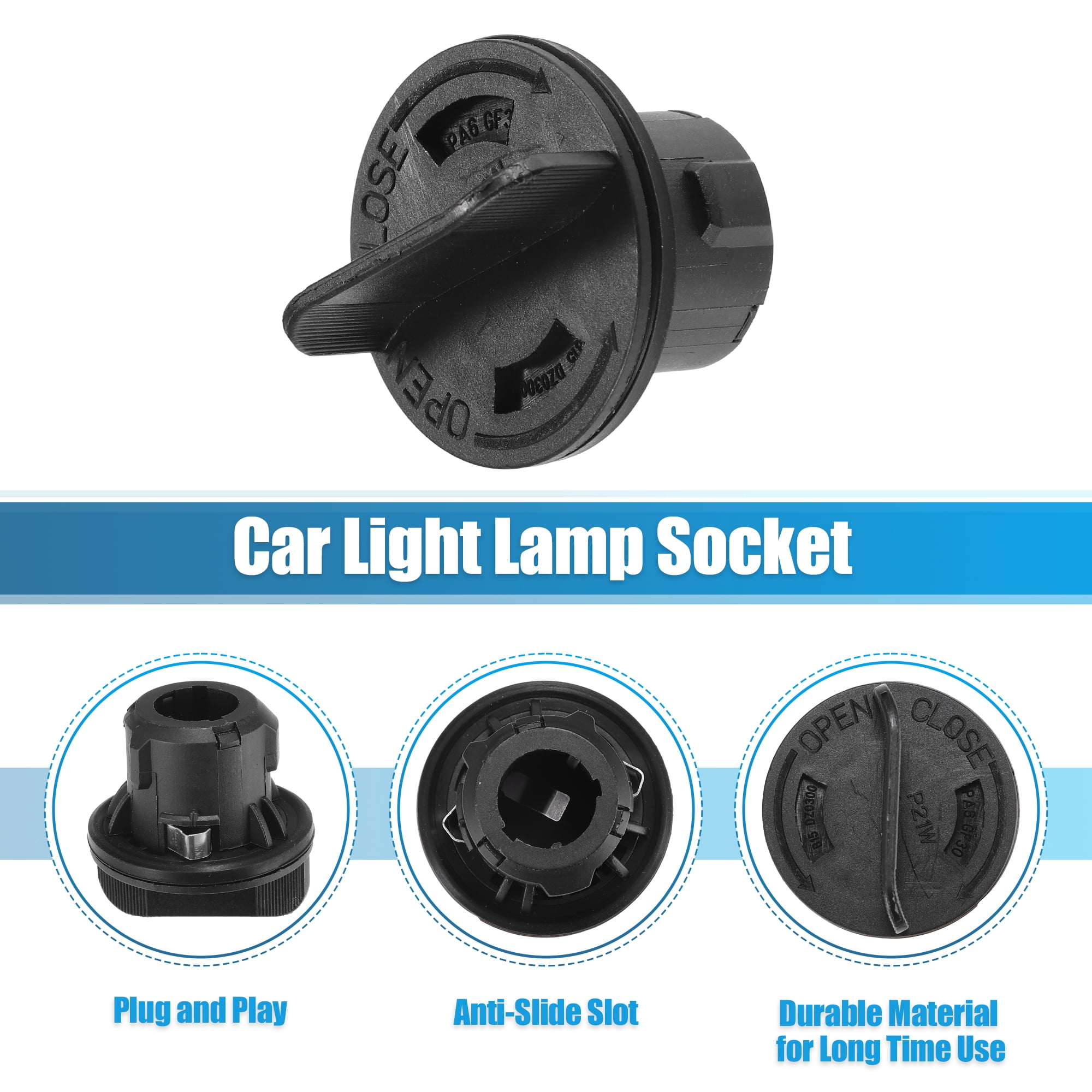 Unique Bargains Turn Signal Light Bulb Socket for VW CADDY for VW TOURAN 2003-2006