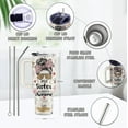 thumbnail image 3 of Sister Tumbler 40oz - Gift from Brother - Stainless Steel Insulated Cup with Handle & Straw - Birthday Mothers Day, 3 of 6