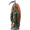 thumbnail image 4 of Pacific Giftware San Muerte, Hauteur 7,25 Pouces, Vert, Résine Moulée à Froid, Décoration Intérieure, 4 of 5
