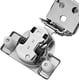 thumbnail image 2 of Ravinte 2 Pack 1 Pairs 1-1/4 inch Overlay Soft Close Hinges for Kitchen Cabinet Hinges Satin Nickel Hidden Hinges Stainless Steel Concealed Hinge self Closing, 2 of 5