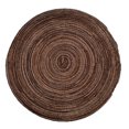 thumbnail image 2 of npkgvia kitchen gadgetsClearance,Round Circle Placemats Table Place Mats Kitchen Dinner Table Heat Pads 35cm CO,Brown, 2 of 5