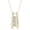 Yellow Gold, variant on 1 to 3 Carat Bar Set 3 Stone Diamond Pendant Necklace Basic Collection (L-M Color I1 Clarity) Platinum 16" Silver Chain 1 Carat Lab Grown Diamond