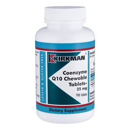 UPC 812325020027 product image for Coenzyme Q10 25 mg Chewable Tablets | upcitemdb.com