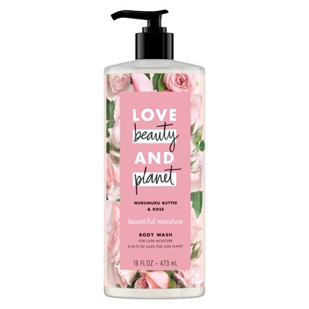 Love Beauty And Planet Moisturizing Body Wash Murumuru Butter & Rose 16 (Best Natural Moisturizing Body Wash)