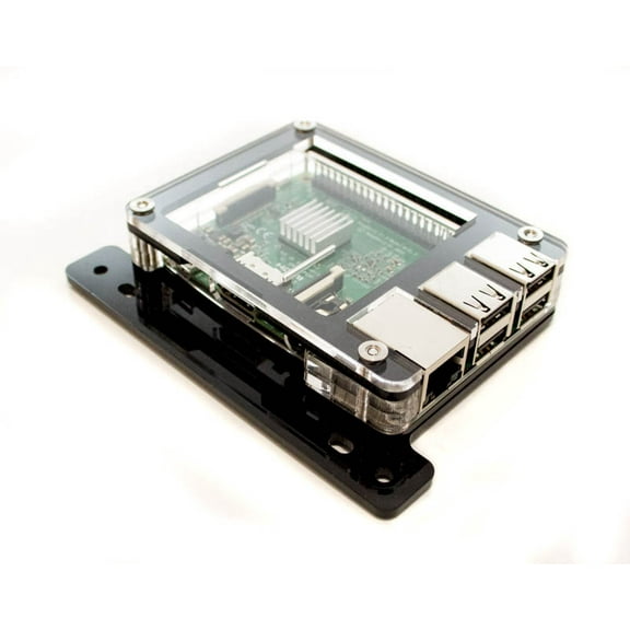 Zebra VESA Arm Mounting Plate - for Raspberry Pi 3B ,  3, Pi 2, and Pi B  Arduino