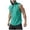 Mint Green, variant on Adult Hooded Sleeveless T Shirt Men's Sports And Leisure Quick Drying Clothes Light Fitness Running Boxing Training Vest Black M