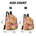 thumbnail image 2 of FORMRS Mini Backpack Purse for Women Quilted Travel Daypack Casual Shoulder Bag, Abstract Floral, 2 of 7