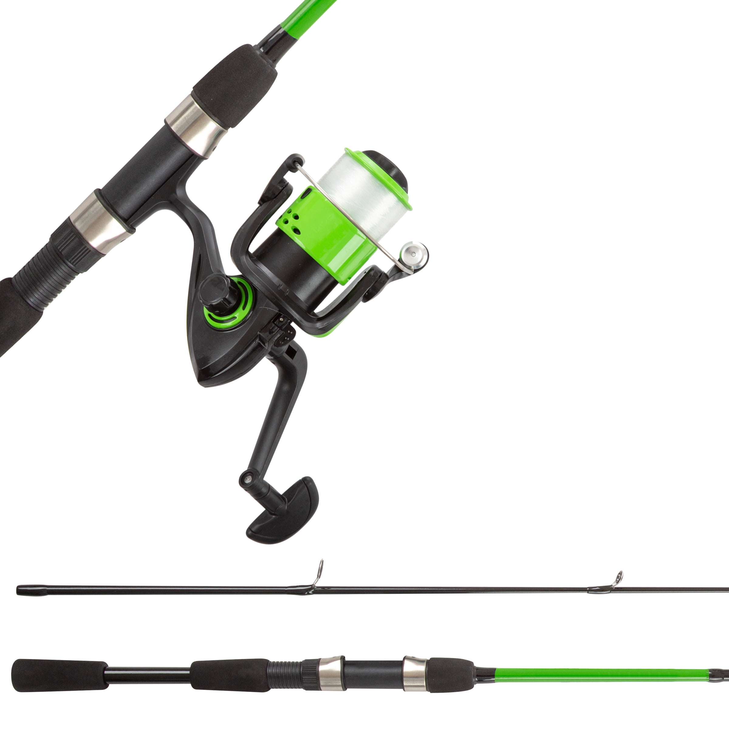 RAD Sportz Beginner Spinning Fishing Rod & Reel Combo- 6