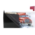 thumbnail image 4 of Ryvnso Mailbox Cover Magnetic Truck Pattern Mailbox Wrap Large Size 25.5x21 Inch, 4 of 8