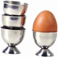 thumbnail image 2 of MyLifeUNIT Stainless Steel Soft Boiled Egg Cups Holder Stand Storage (4 Packs), 2 of 6