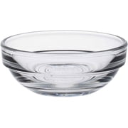 Duralex Made In France Lys Stackable Glass Bowl (Set of 4), 1 oz, 2.3 Inches, Clear
