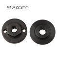 thumbnail image 1 of BTOER 4pcs/Set M10 Thread Replacement Angle Grinder Metal Pressure Plate Outer Flange Nut Set Tools For Angle Grinder 20/22/22.2mm, 1 of 9